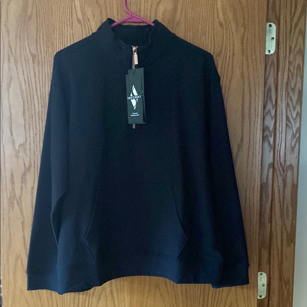 Black Half-Zip Go Walk Skecher’s 1/4 Zip